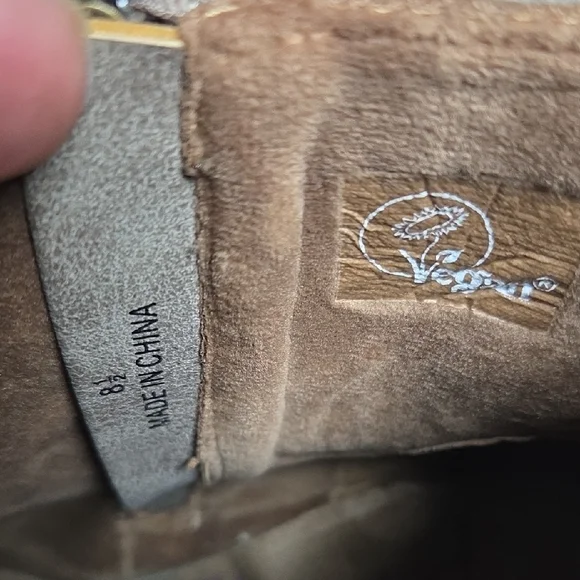 Blowfish Malibu Gray Ankle Booties,sz 8 1/2. - Picture 5 of 8